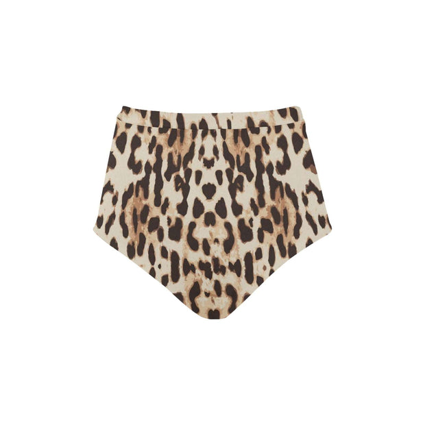 Cheetah Women's High-Waisted Bikini Bottom (S13)