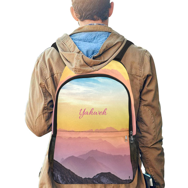 Yahweh Fabric Christian Backpack