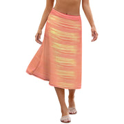 Coral Sunshine Skirt