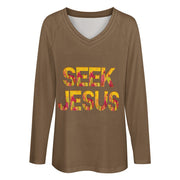 Seek Jesus LS Tee