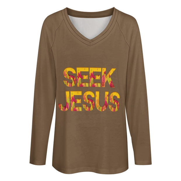 Seek Jesus LS Tee