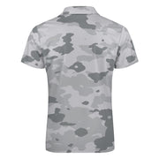 Gray Camo Short Sleeve Christian Polo Shirt