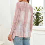 Pink Strokes Cardigan