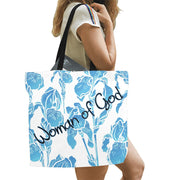 Woman of God Canvas Christian Tote