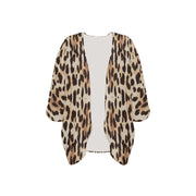 Cheetah Women's Chiffon Kimono