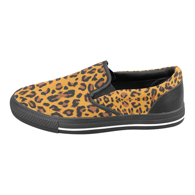 Leopard Slip-on Canvas Women's Shoes