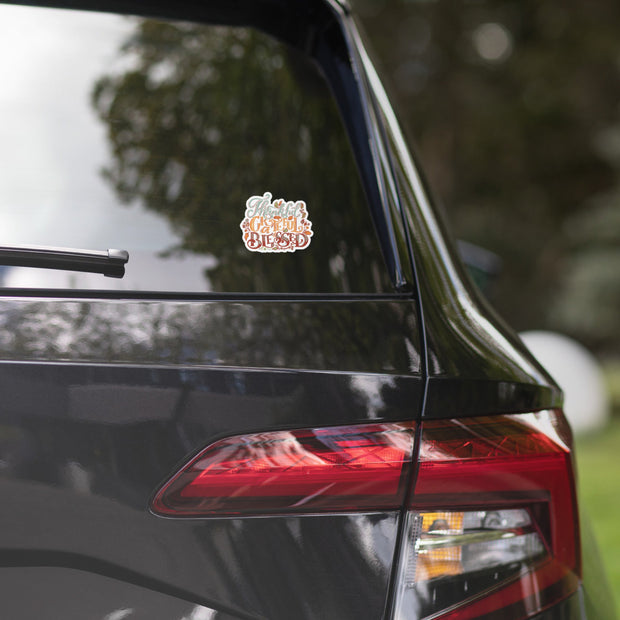 Thankful Grateful Blessed Christian Sticker