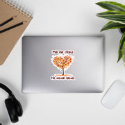 Jesus Never Leaves Christian Sticker