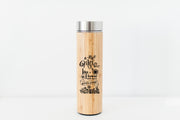 Mother is Like a Flower Bamboo Tumbler