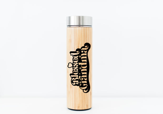 Blessed Grandma Bamboo Tumbler