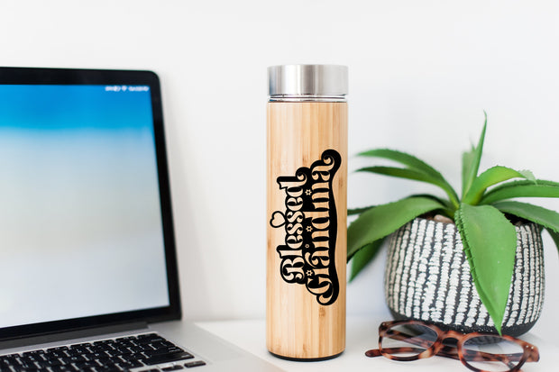 Blessed Grandma Bamboo Tumbler