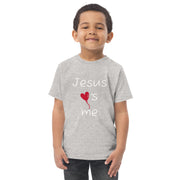 Jesus Loves Me Christian T-shirt Heather