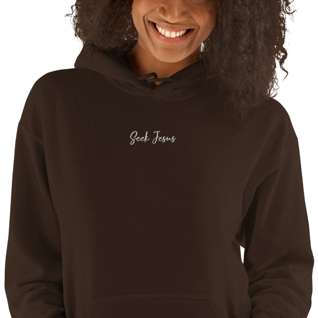 Seek Jesus Unisex Christian Hoodie