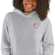 Faith Heart Unisex Christian Hoodie