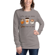 Jesus and Coffee Long Sleeve Christian Tee