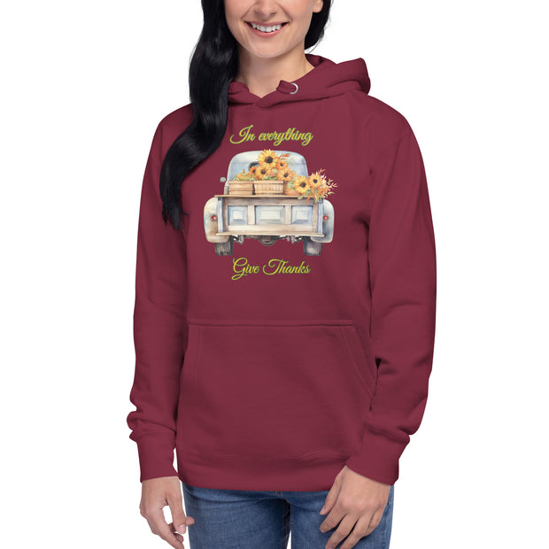 Give Thanks Christian Hoodie