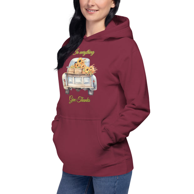 Give Thanks Christian Hoodie