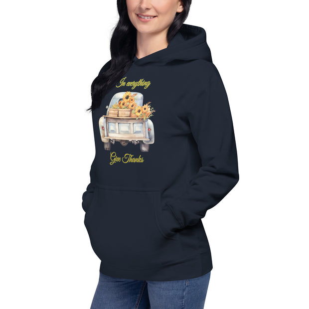 Give Thanks Christian Hoodie