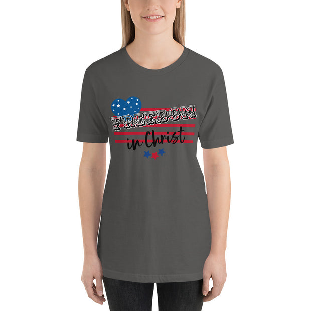 Freedom in Christ Unisex Christian T-shirt