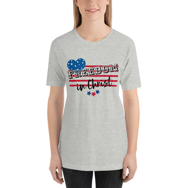 Freedom in Christ Unisex Christian T-shirt