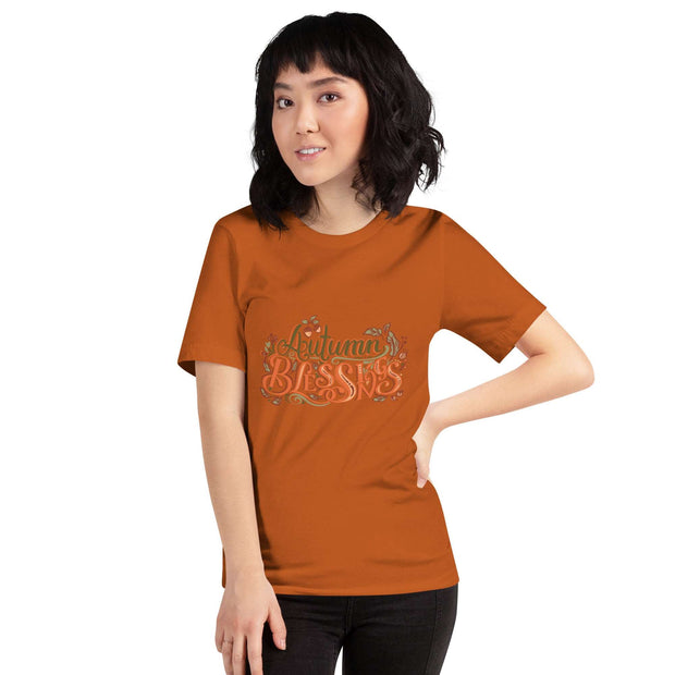 Autumn Blessings Christian T-shirt