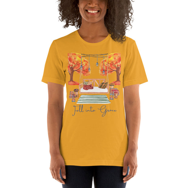 Fall Into Grace Christian T-shirt