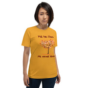 Jesus Never Leaves Christian T-shirt