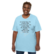 Hallelujah I’m Blessed Unisex Christian T-shirt