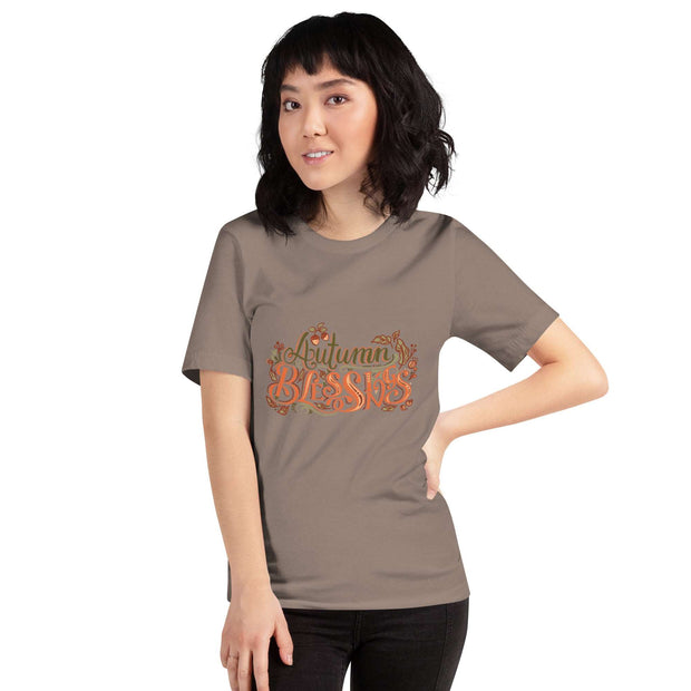 Autumn Blessings Christian T-shirt