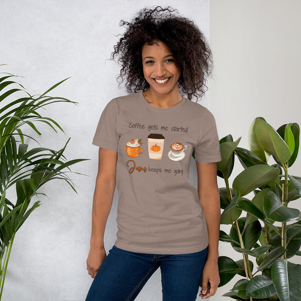 Jesus and Coffee Christian T-shirt