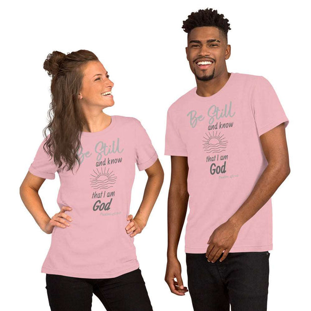 Be Still Christian t-shirt