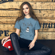 Steel Blue Be Salty Scripture Tee