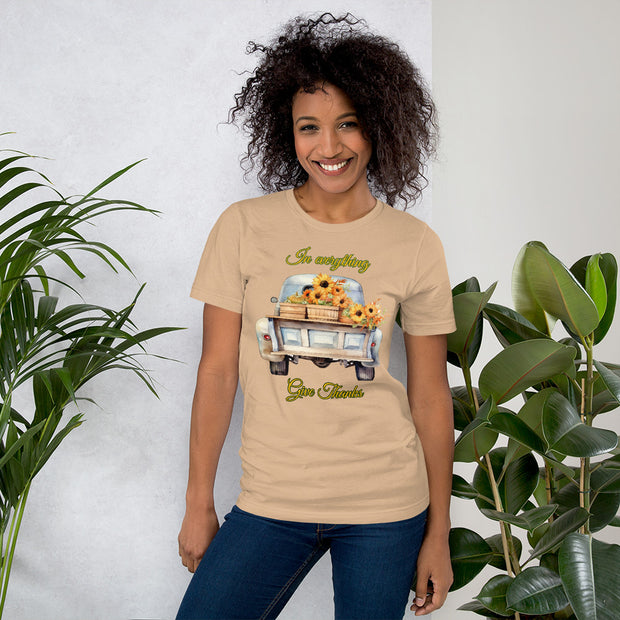 Give Thanks Christian T-shirt