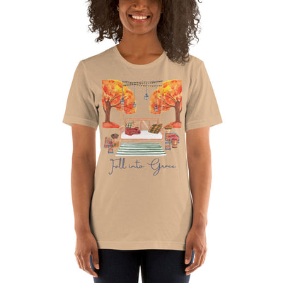 Fall Into Grace Christian T-shirt