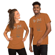 Be Still Christian t-shirt