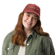 Faith Hope Love Vintage Christian Corduroy Cap
