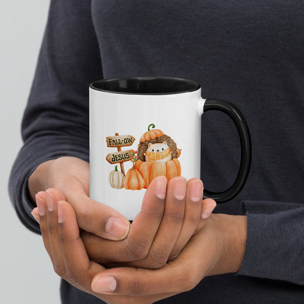 Fall-ow Jesus Christian Mug