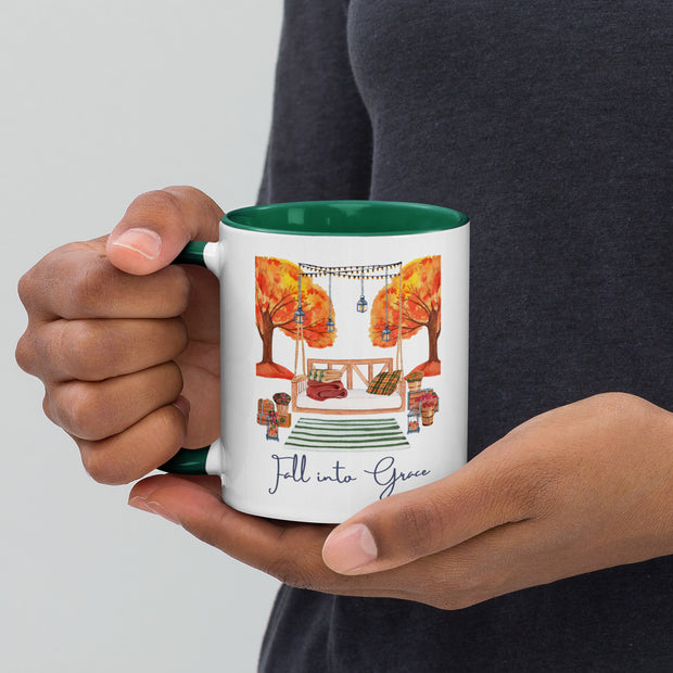 Fall into Grace Christian Mug