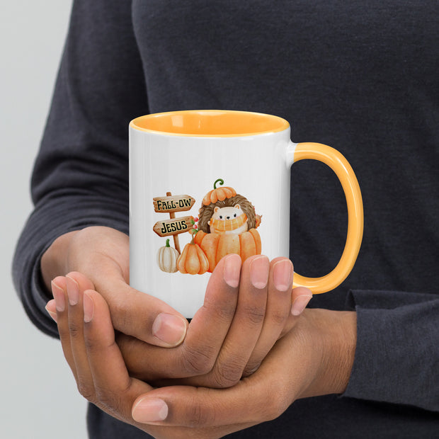 Fall-ow Jesus Christian Mug