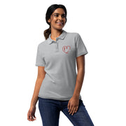 Faith Heart Women’s Pique Christian Polo Shirt