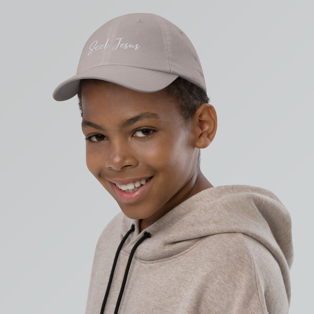 Seek Jesus Youth Christian Baseball Cap