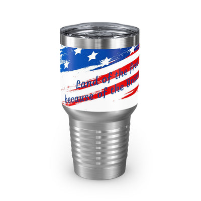 Land of the Free Christian Tumbler, 30oz