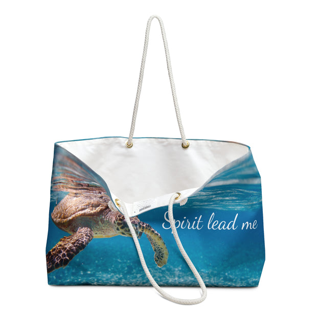 Spirit Lead Me Christian Weekender Bag