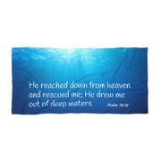 Psalm18 Beach Towel