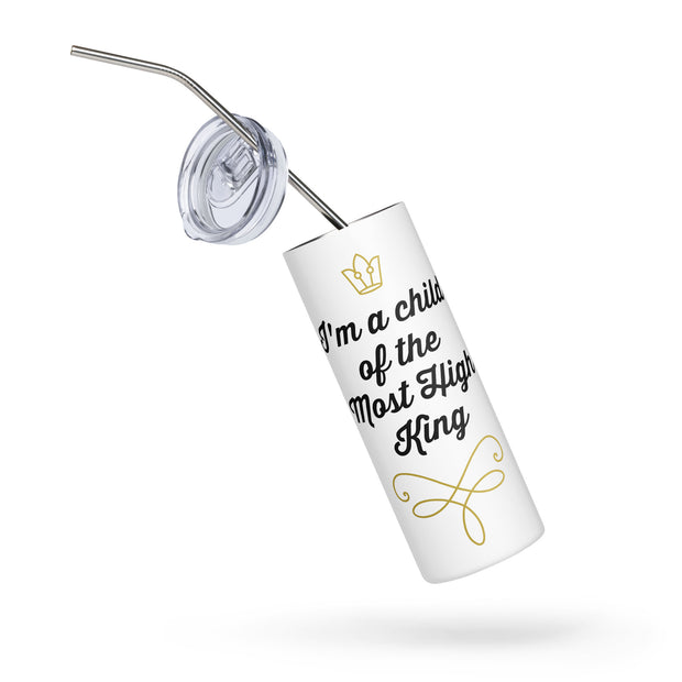 Child of Most High King Christian Stainless Steel Tumbler