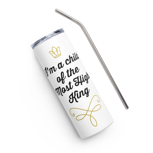 Child of Most High King Christian Stainless Steel Tumbler