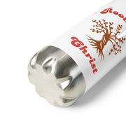 Rooted in Christ Christian Stainless Steel Water Bottle