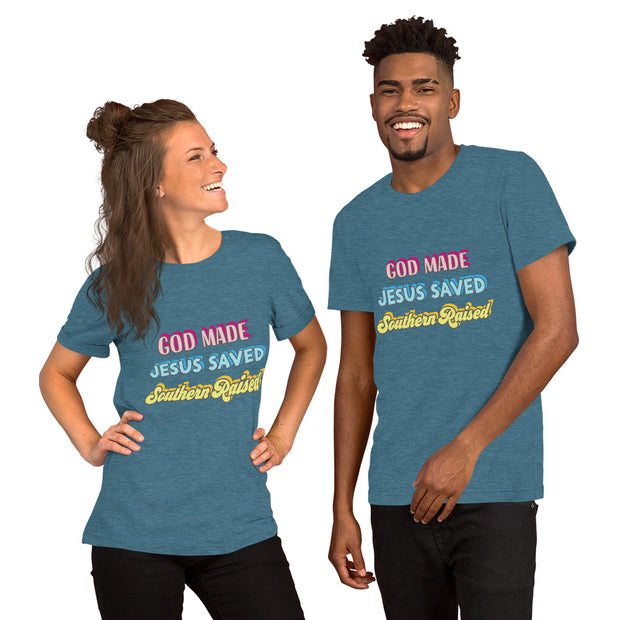 God Made Unisex Christian T-shirt