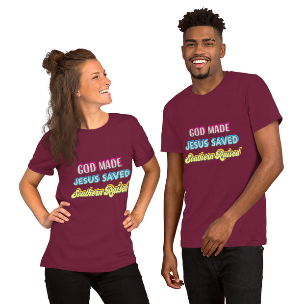 God Made Unisex Christian T-shirt