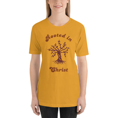 Rooted in Christ Unisex Christian T-shirt